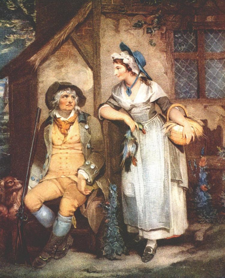 Rustic Couple by Henry Singleton, c.1810